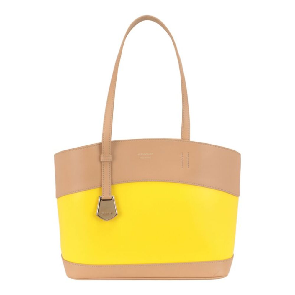 Ferragamo Charming Meduim Leather Tote Bag Womens